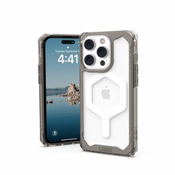 UAG Urban Armor Gear Plyo MagSafe Case Apple iPhone 14 Pro grau transparent