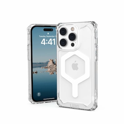 Of S  günstig Kaufen-UAG Urban Armor Gear Plyo MagSafe Case Apple iPhone 14 Pro transparent. UAG Urban Armor Gear Plyo MagSafe Case Apple iPhone 14 Pro transparent <![CDATA[• Passend für Apple iPhone 14 Pro • Material: Kunststoff • Bis zu 4,8m Fallschutz • unterstüt