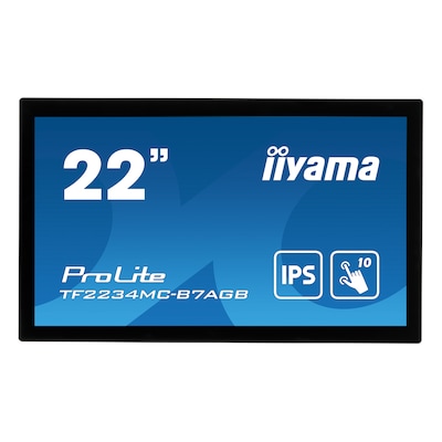 Full HD  günstig Kaufen-iiyama ProLite TF2234MC-B7AGB 54,6cm (21,5") Full HD IPS Touch-LED-Monitor HDMI. iiyama ProLite TF2234MC-B7AGB 54,6cm (21,5") Full HD IPS Touch-LED-Monitor HDMI <![CDATA[• Energieeffizienzklasse: F • Größe: 54,6 cm(21,5 Zoll) 16:9, Auflösun