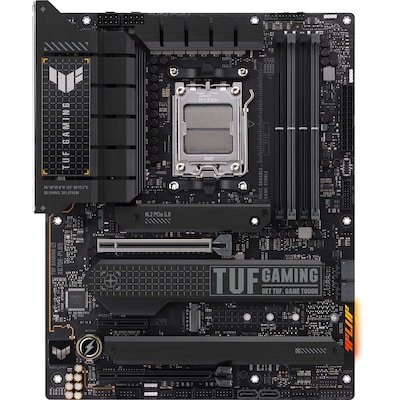 HD SAT günstig Kaufen-ASUS TUF Gaming X670E-Plus ATX Mainboard Sockel AM5 M.2/DP/HDMI/USB3.2. ASUS TUF Gaming X670E-Plus ATX Mainboard Sockel AM5 M.2/DP/HDMI/USB3.2 <![CDATA[• ATX Mainboard mit Sockel AMD AM5 für AMD RYZEN 7000 Serie-CPU • AMD X670E-Chipsatz, Radeon Vega 
