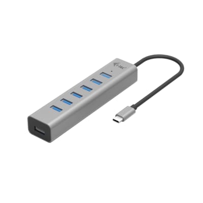 Data Charging günstig Kaufen-i-tec USB-C Charging Metal HUB 7 Port  Power Adapter 15W C31HUBMETAL703. i-tec USB-C Charging Metal HUB 7 Port  Power Adapter 15W C31HUBMETAL703 <![CDATA[• i-tec USB 3.0 Charging HUB • 7 Port mit Netzadapter 15W • 6x USB 3.0 Ladeport • Ideal für 