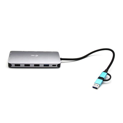 Power Play günstig Kaufen-i-tec USB3.0 USB-C/Thunderbolt 3x Diplay Metal Nano Dock LAN PD 100W. i-tec USB3.0 USB-C/Thunderbolt 3x Diplay Metal Nano Dock LAN PD 100W <![CDATA[• Anschluss von bis zu 3 externen Monitoren, x HDMI 1 bis 4K/30Hz • Power delivery: bis zu 100W • Es 