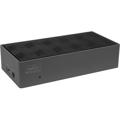 Dock Dock  günstig Kaufen-Targus Universal DV4K Dockingstation USB-C 100W. Targus Universal DV4K Dockingstation USB-C 100W <![CDATA[• Unterstützt duales 4K-Ultra HD-Monitor-Video • USB-C-Leistung bis zu 100 W • 3,5-mm-Kombo-Audioeingang/-ausgang • inklusive 1-Meter-USB-C