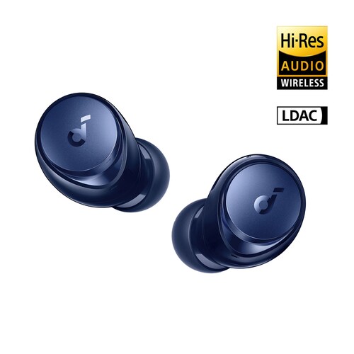 Soundcore by Anker Space A40 True-Wireless In-Ear Bluetooth-Kopfhörer, navy