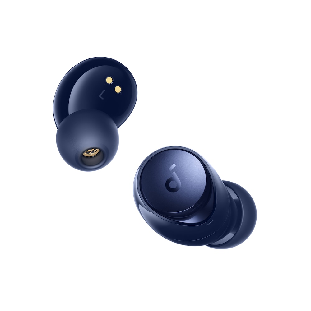 Soundcore by Anker Space A40 True-Wireless In-Ear Bluetooth-Kopfhörer, navy