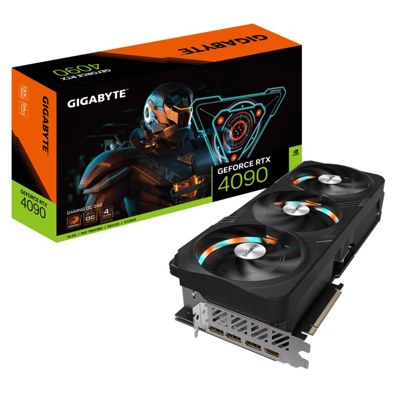 GIGABYTE GeForce RTX 4090 Gaming OC 24GB GDDR6X Grafikkarte 1xHDMI, 3xDP