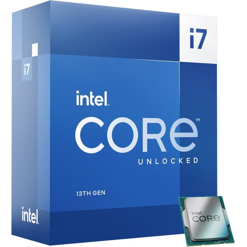 INTEL Core i7-13700K 3,4 GHz 8+8 Kerne 30MB Cache Sockel 1700 (Boxed o. Lüfter)