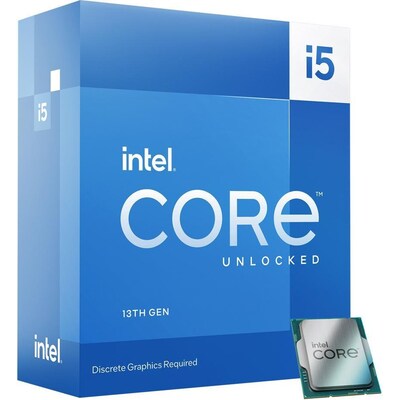 INTEL Core i5-13600KF 3,5 GHz 6+8 Kerne 24MB Cache Sockel 1700 Boxed o. Lüfter