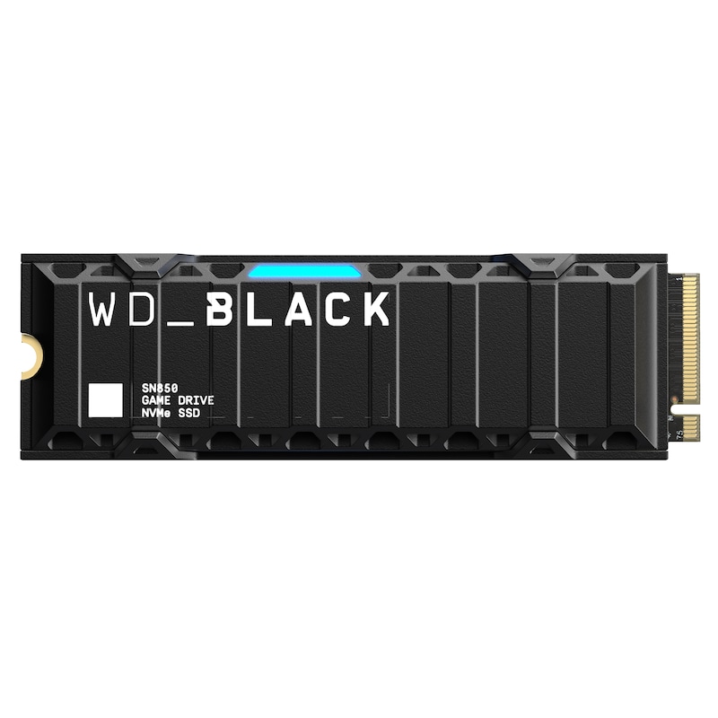 WD_BLACK SN850 NVMe SSD 2 TB M.2 2280 PCIe 4.0 für PS5™-Konsolen