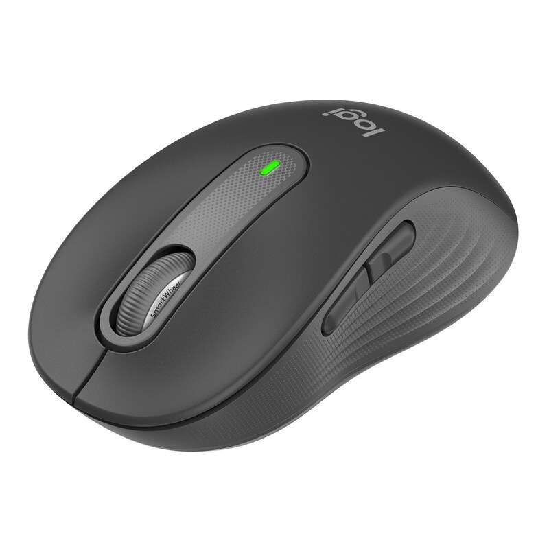 Logitech Signature M650 Gr.M Kabellose Maus Grafit