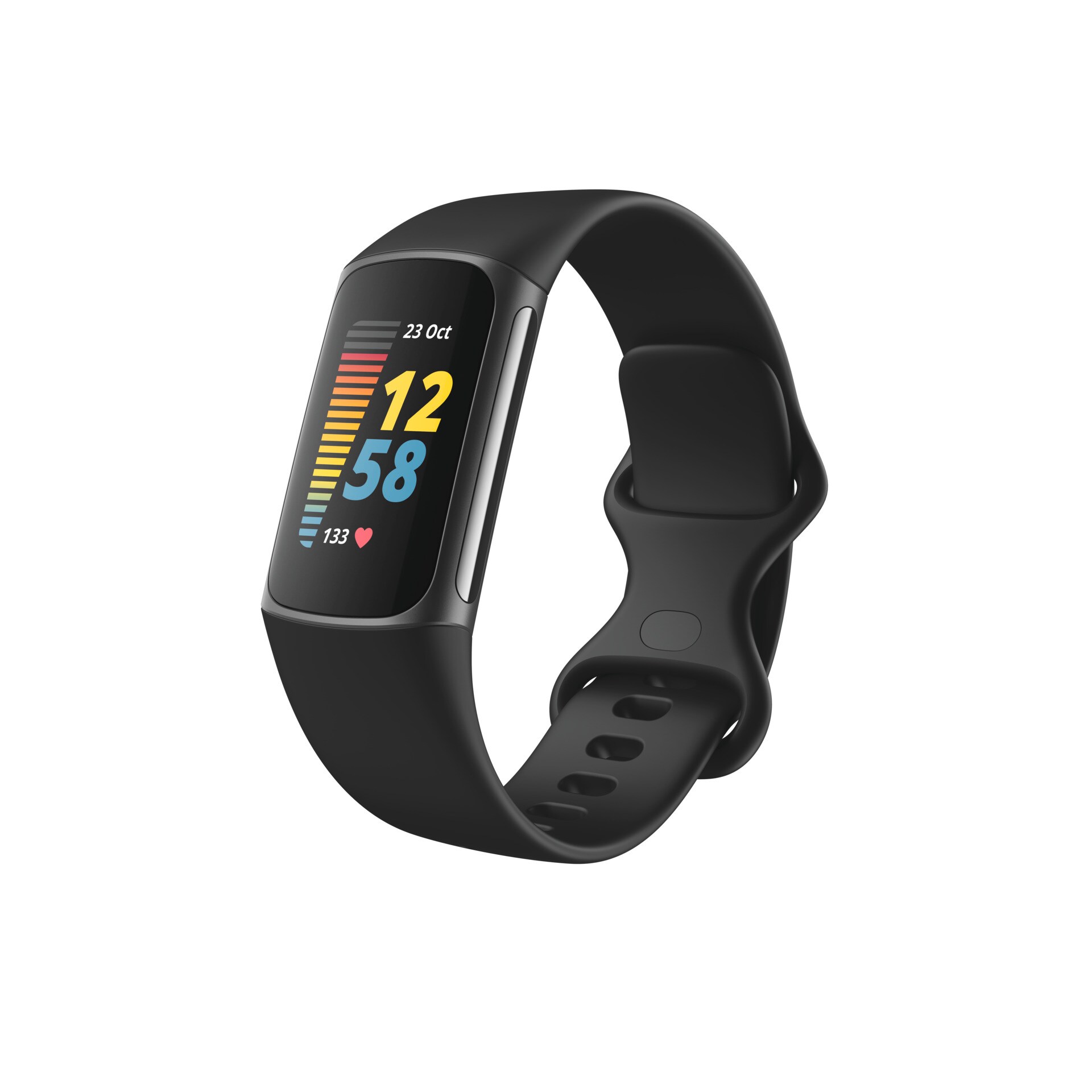 Fitbit Charge 5 Aktivit&auml;ts-Tracker Schwarz/Graphit