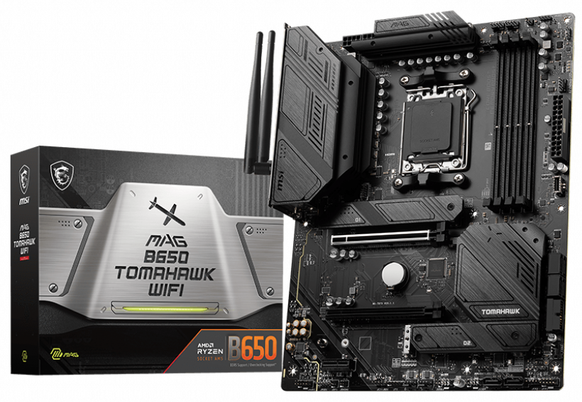 MSI B650 TOMAHAWK WIFI ATX Mainboard Sockel AM5 HDMI/DP/USB-C/WIFI/BT