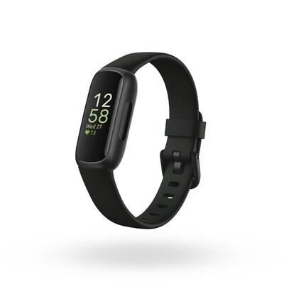 Erwachsene und günstig Kaufen-Fitbit Inspire 3 Fitness-Tracker Schwarz. Fitbit Inspire 3 Fitness-Tracker Schwarz <![CDATA[• Fitness-Tracker für Erwachsene/Unisex • 10 Tage Akkulaufzeit • wasserdichtes Gehäuse bis 50m Tiefe • inklusive Batterie, Ladekabel und Armbänder (Grö