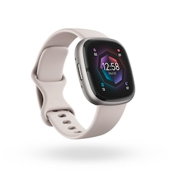 Fitbit Sense 2 Fitess-Smartwatch Wei&szlig;/Platin