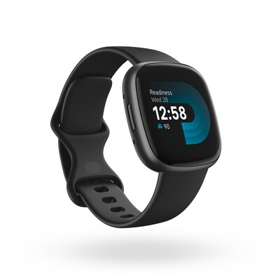 ck in günstig Kaufen-Fitbit Versa 4 Fitness-Smartwatch Schwarz/Grau. Fitbit Versa 4 Fitness-Smartwatch Schwarz/Grau <![CDATA[• Fitness-Smartwatch für Erwachsene • 6+ Tage Akkulaufzeit • wasserdichtes Gehäuse bis 50m Tiefe • Tracking von mehr als 40 Sportarten und in