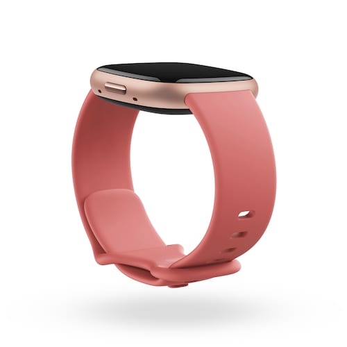 Fitbit Versa 4 Fitness-Smartwatch Rosa/Rosé