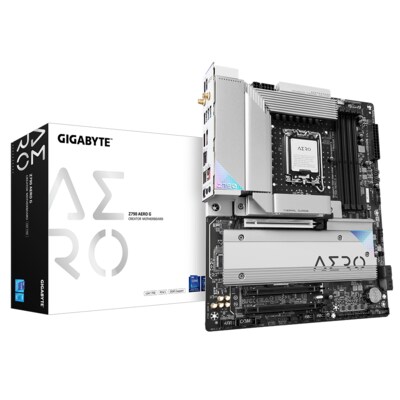 Core Board günstig Kaufen-GIGABYTE Z790 AERO G ATX Mainboard Sockel 1700 USB-C/HDMI/USB3.2/WIFI/BT. GIGABYTE Z790 AERO G ATX Mainboard Sockel 1700 USB-C/HDMI/USB3.2/WIFI/BT <![CDATA[• E-ATX Mainboard mit Sockel Intel 1700 für Intel Core 13./12. Generatio • Intel Z790-Chipsatz