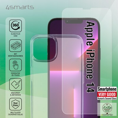 Smart Ass günstig Kaufen-4Smarts 360° Protection Set X-Pro Clear für iPhone 14. 4Smarts 360° Protection Set X-Pro Clear für iPhone 14 <![CDATA[• Passend für Apple iPhone 14 • Material: Kunststoff • Passgenau und mit allen nötigen Ausschnitten Maximaler
