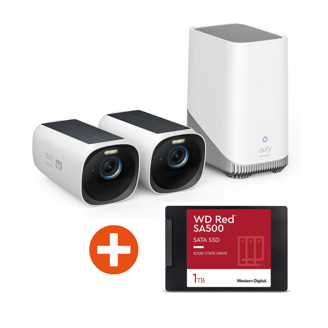 eufyCam 3 Security Kit 2+1 Kameraset T88413D2 &Uuml;berwachungssystem inkl. 1TB SSD