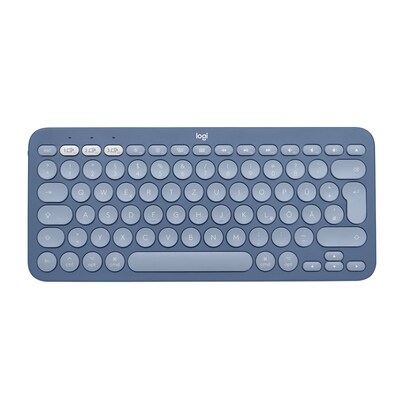 kabellos Bluetooth günstig Kaufen-Logitech K380 für Mac Kabellose Tastatur Blueberry. Logitech K380 für Mac Kabellose Tastatur Blueberry <![CDATA[• Anwendungsbereich: Studium, kein Nummernblock • Kabellos, Bluetooth • Layout: deutsch • blau, 423g, 16,0 mm x 279 mm x 124 