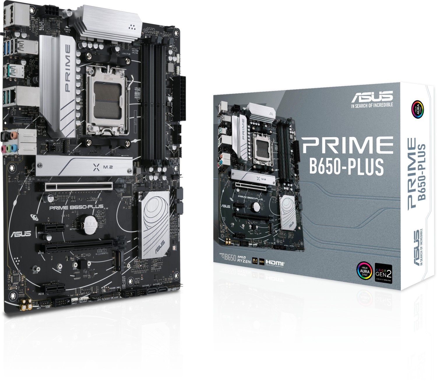 ASUS PRIME B650-PLUS ATX Mainboard Sockel AM5 M.2/USB3.2 Typ C/HDMI/DP