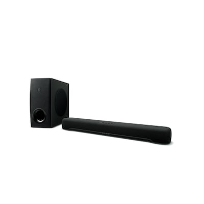 Audio  günstig Kaufen-Yamaha SR-C30A Soundbar + Subwoofer Dolby Audio, Bluetooth schwarz. Yamaha SR-C30A Soundbar + Subwoofer Dolby Audio, Bluetooth schwarz <![CDATA[• Kompakte Soundbar und kabelloser Subwoofer • Konnektivität: Bluetooth, HDMI (ARC), Audio-Anschluss • 4