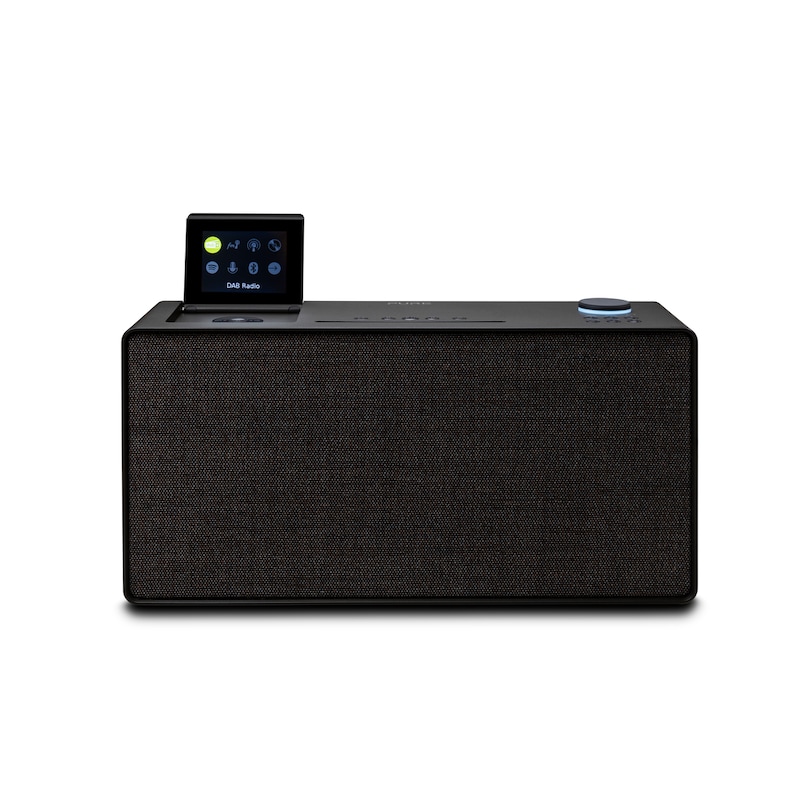 Pure Evoke Home Universales Musiksystem mit DAB+ und Internetradio, Coffee Black