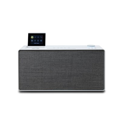 Pure Evoke Home Universales Musiksystem mit DAB+ und Internetradio, Cotton White