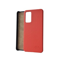 XIAOMI Lenny Echtleder Backcover f&uuml;r Xiaomi Redmi Note 11 Pro, Rot