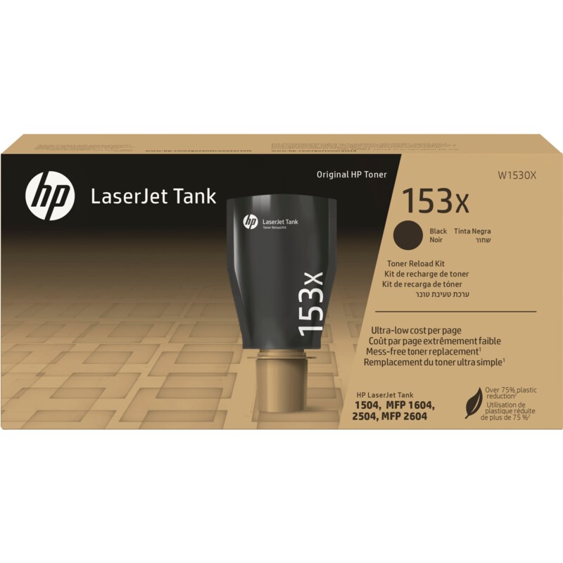 HP 153X/ W1530X Original LaserJet Tank Toner Reload Kit Schwarz für ca. 5.000 S