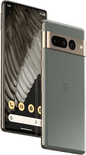 Google Pixel 7 Pro 5G 12/128 GB hazel (grün) Android 13.0 Smartphone ...