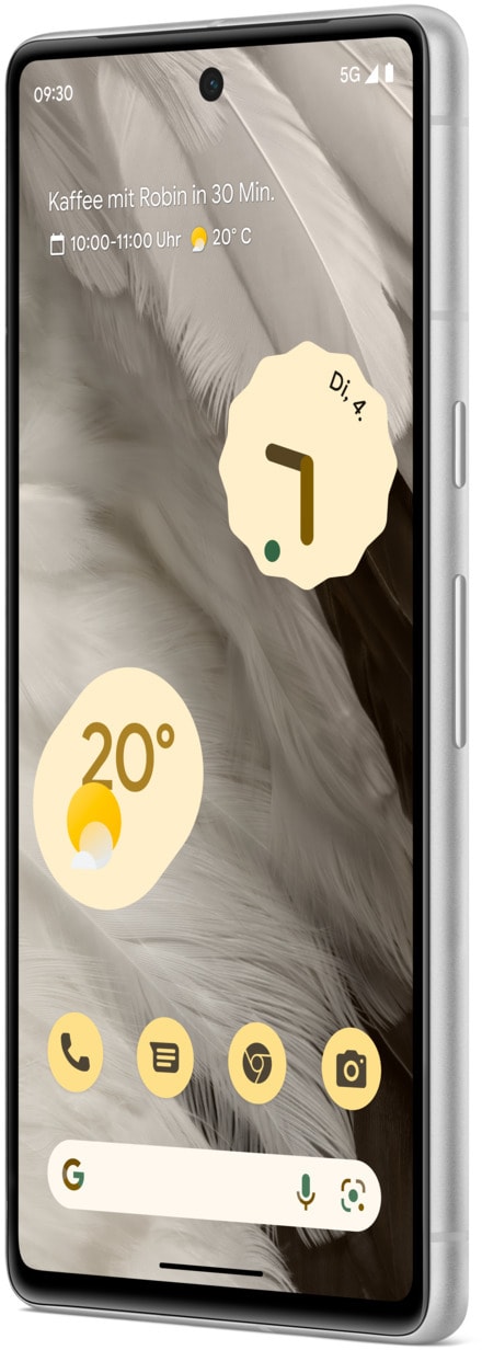 Google Pixel 7 5G 8/128 GB snow (weiß) Android 13.0 Smartphone