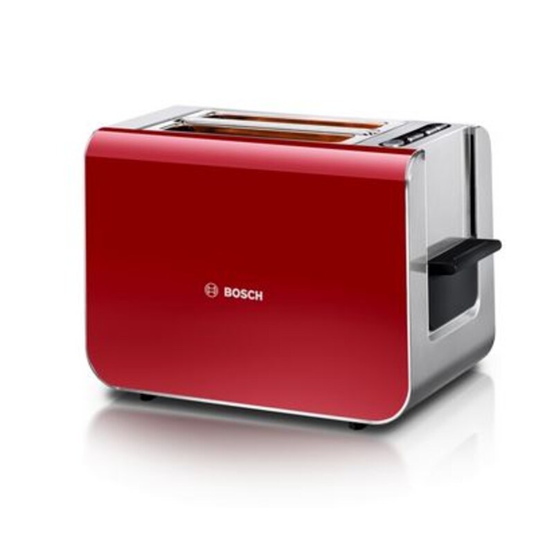 Bosch TAT8614P Toaster Kompakt Styline rot