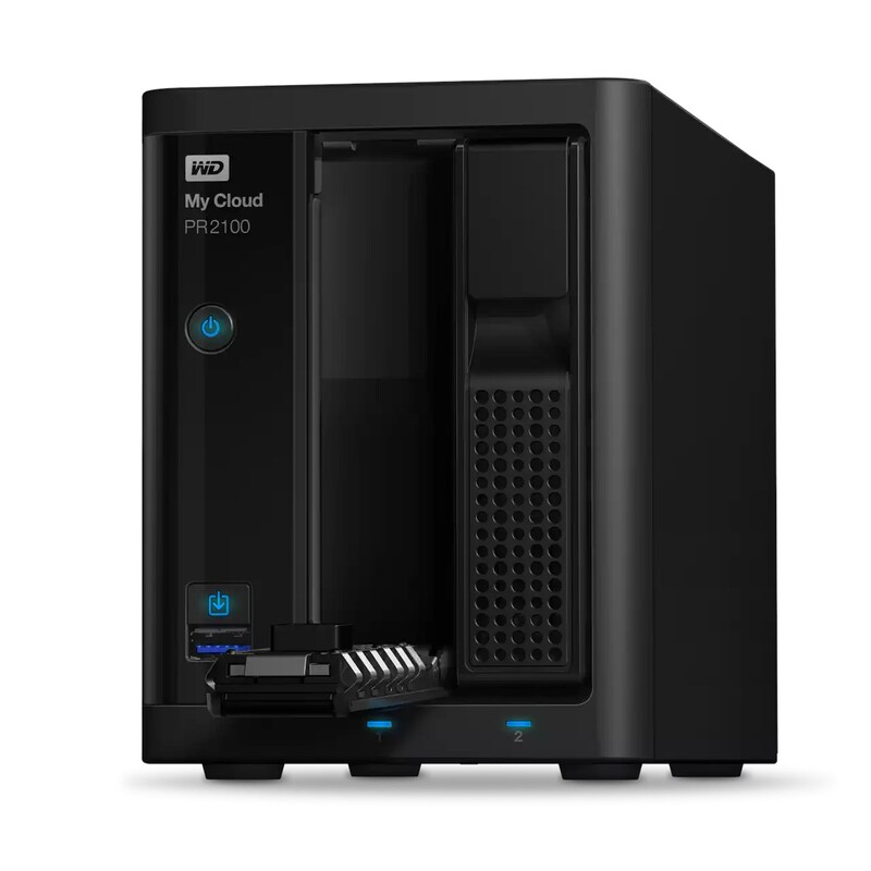 WD My Cloud Pro Series PR2100 NAS-Server, 28TB, 2x Gb LAN