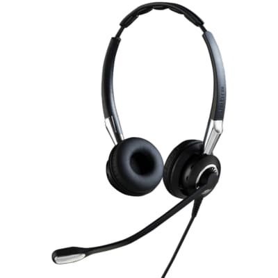 Of S  günstig Kaufen-Jabra BIZ 2400 II QD binaural NC Freespin 2409-820-204. Jabra BIZ 2400 II QD binaural NC Freespin 2409-820-204 <![CDATA[• Verbessertes (Ultra-)Noise-Cancelling Mikrofon • Verbesserter Tragekomfort durch den gepolsterten Überkopfbügel • besseres Pa