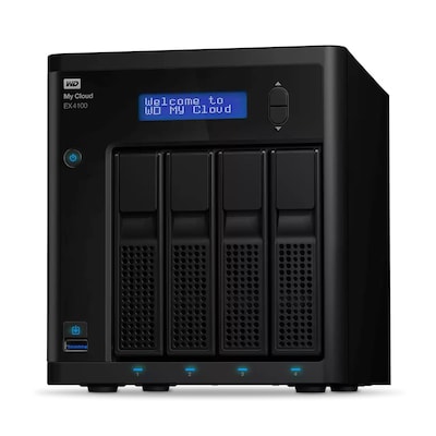 WD My Cloud Pro Series EX4100 NAS-Server, 56TB, 2x Gb LAN