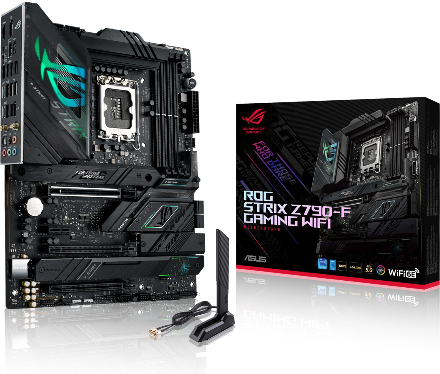 ASUS ROG STRIX Z790-F GAMING WIFI ATX Mainboard Sockel 1700 DP/HDMI/M.2/WIFI/BT