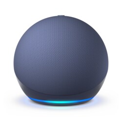 Amazon Echo Dot (5. Gen.) smarter Lautsprecher mit Alexa Tiefseeblau