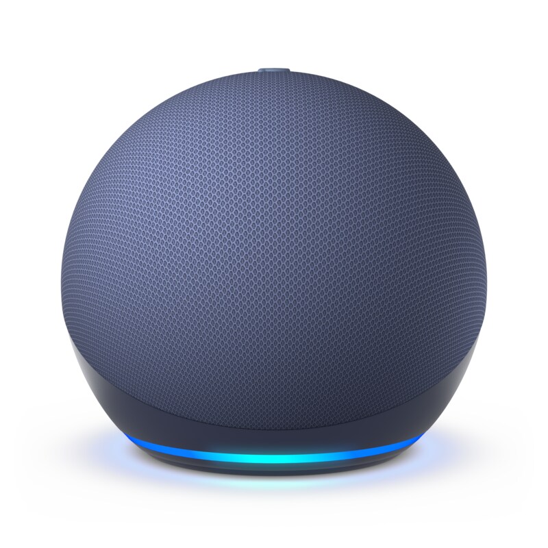 Amazon Echo günstig Kaufen-Amazon Echo Dot (5. Gen. 2022) smarter WLAN- und Bluetooth-Lautsprecher mit Alexa Tiefseeblau. Amazon Echo Dot (5. Gen. 2022) smarter WLAN- und Bluetooth-Lautsprecher mit Alexa Tiefseeblau <![CDATA[• Stets bereit – Alexa kann Witze erzählen & Musik abspie