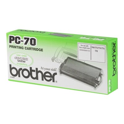 SCHWARZ ROT günstig Kaufen-Brother PC71RF Farbband schwarz 144 Seiten Thermofax. Brother PC71RF Farbband schwarz 144 Seiten Thermofax <![CDATA[• Farbband (Schwarz) • Seitenreichweite ca. Seiten]]>. 