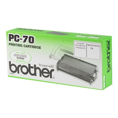 Plus 7 günstig Kaufen-Brother PC71RF Farbband schwarz 144 Seiten Thermofax. Brother PC71RF Farbband schwarz 144 Seiten Thermofax <![CDATA[• PC71RF Farbband schwarz • Drucktechnologie: Thermotransfer • Entwickelt für: FAXT72 / FAXT74 / FAXT76 / FAXT78 / FAXT7 Plus • FA
