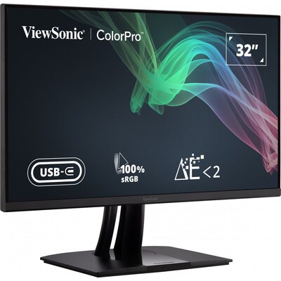 Monitor günstig Kaufen-ViewSonic VP3256-4K 80cm (31,5") 4K UHD 16:9 IPS Monitor HDMI/DP/USB-C 100% sRGB. ViewSonic VP3256-4K 80cm (31,5") 4K UHD 16:9 IPS Monitor HDMI/DP/USB-C 100% sRGB <![CDATA[• Energieeffizienzklasse: G • Reaktionszeit: 5 ms, Kontrast: 1.000:1 Pa