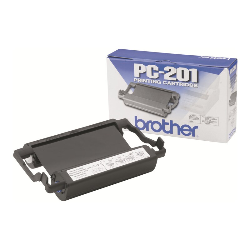 Brother Original günstig Kaufen-Brother PC-201 Thermotransferrolle inkl. Mehrfachkassette für Fax-1010/1030. Brother PC-201 Thermotransferrolle inkl. Mehrfachkassette für Fax-1010/1030 <![CDATA[• Original Brother Zubehörartikel • Herstellerteilenummer / SKU: PC201 • EAN: 49777