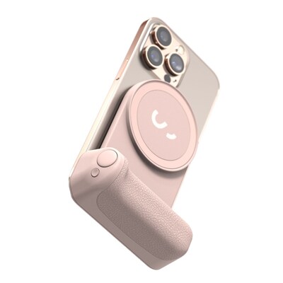 Phone iPhone günstig Kaufen-ShiftCam SnapGrip Pink - magnetischer Kameragriff. ShiftCam SnapGrip Pink - magnetischer Kameragriff <![CDATA[• ShiftCam SnapGrip Kameragriff • Kompatibel mit den meisten Smartphones (iPhone, Samsung, Pixel, usw.) • Integrierte PowerBank • Kabello