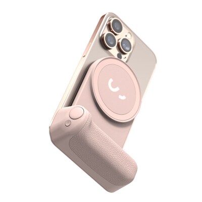 snap on  günstig Kaufen-ShiftCam SnapGrip Pink - magnetischer Kameragriff. ShiftCam SnapGrip Pink - magnetischer Kameragriff <![CDATA[• ShiftCam SnapGrip Kameragriff • Kompatibel mit den meisten Smartphones (iPhone, Samsung, Pixel, usw.) • Integrierte PowerBank • Kabello