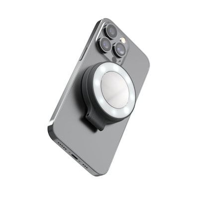 Ringlicht mit günstig Kaufen-ShiftCam SnapLight Midnight - magnetisches LED Ringlicht für Smartphone. ShiftCam SnapLight Midnight - magnetisches LED Ringlicht für Smartphone <![CDATA[• ShiftCam SnapLight LED Ringlicht • Kompatibel mit den meisten Smartphones (iPhone, Sa