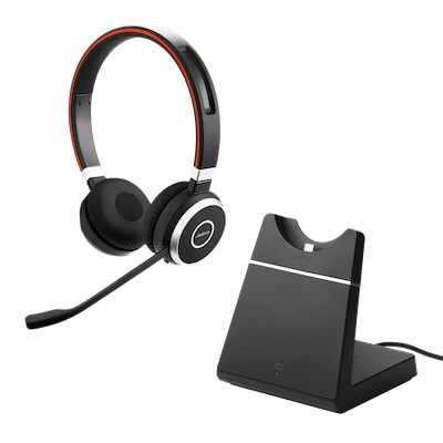 Jabra  Evolve 65 UC Stereo Headset inkl. Ladestation | 05706991020670