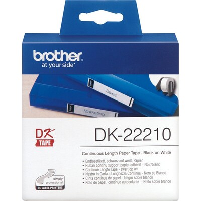 Schwarz 8 günstig Kaufen-Brother DK22210 Endlosetiketten – schwarz auf weiß, 29 mm x 30,48 m. Brother DK22210 Endlosetiketten – schwarz auf weiß, 29 mm x 30,48 m <![CDATA[Brother DK22210 Endlosetiketten – schwarz auf weiß, 29 mm x 30,48 m]]>. 