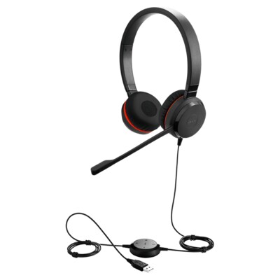 Soundstation/Stereo  günstig Kaufen-Jabra Evolve 20 UC Stereo Special Edidition USB Headset schwarz USB-A. Jabra Evolve 20 UC Stereo Special Edidition USB Headset schwarz USB-A <![CDATA[• Geräuschisolierendes Design für mehr Konzentration • mit allen Plattformen kompatibel • Anschlu