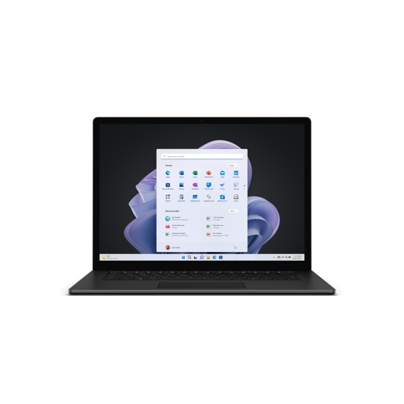 B2B: Surface Laptop 5 15" QHD Touch Schwarz i7-1255U 8GB/512GB SSD Win11P